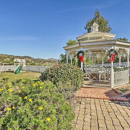 Fallbrook Home With Garden, Gazebo, And Fire Pit! Экстерьер фото