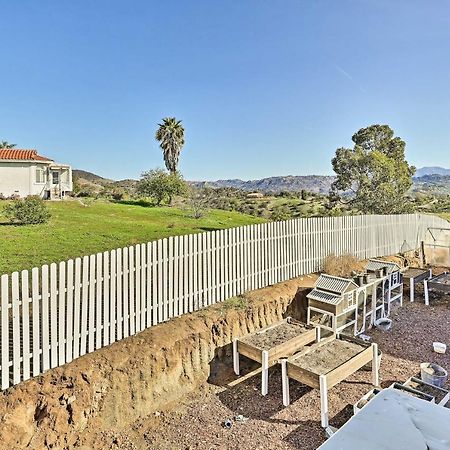 Fallbrook Home With Garden, Gazebo, And Fire Pit! Экстерьер фото